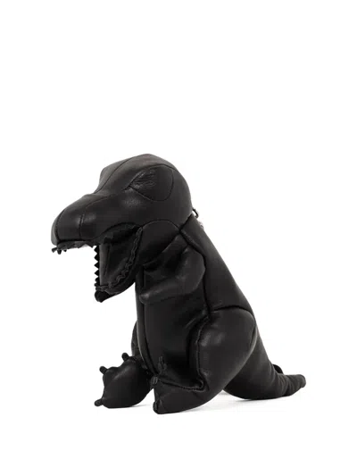 Miharayasuhiro Mini T-rex Shoulder Bag In Black