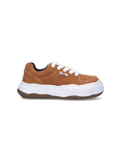 Miharayasuhiro Oliver Low-top Sneakers In Brown