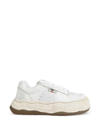 Miharayasuhiro Oliver Sculpted-sole Sneakers In White