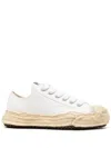 Miharayasuhiro Original Sole Garment Dyed Canvas Low-top Sneaker In White