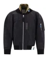 Miharayasuhiro Maison Mihara Yasuhiro Oversize Bomber Jacket In Black