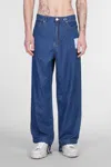 Miharayasuhiro Patch-detail Jeans In Blue