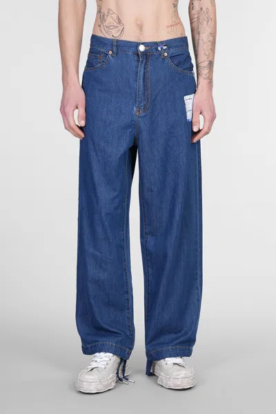MIHARAYASUHIRO PANTS IN BLUE COTTON