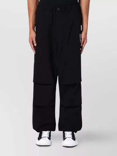 MIHARAYASUHIRO PARACHUTE TROUSERS LAYERED WIDE LEG