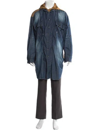Pre-owned Miharayasuhiro Parka In Blue