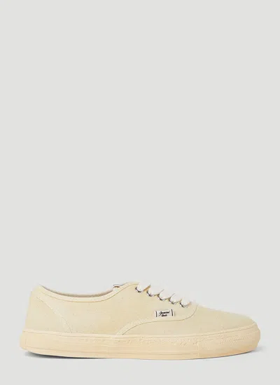 Miharayasuhiro Past Sole 5 Low Top Sneakers In Beige