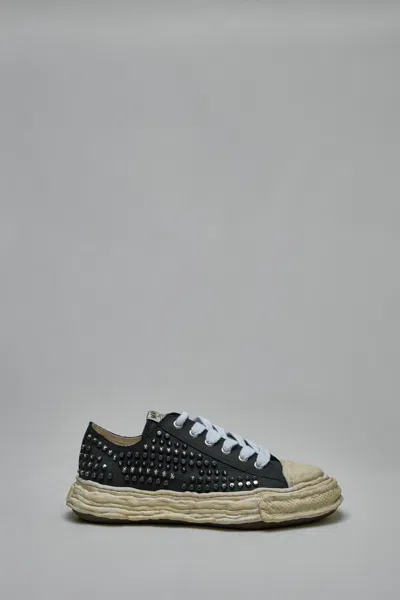 Miharayasuhiro Peterson 23 Og Sole Studded Canvas In Black
