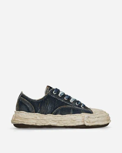 Miharayasuhiro Peterson 23 Og Sole Washed Denim Low Sneakers In Blue