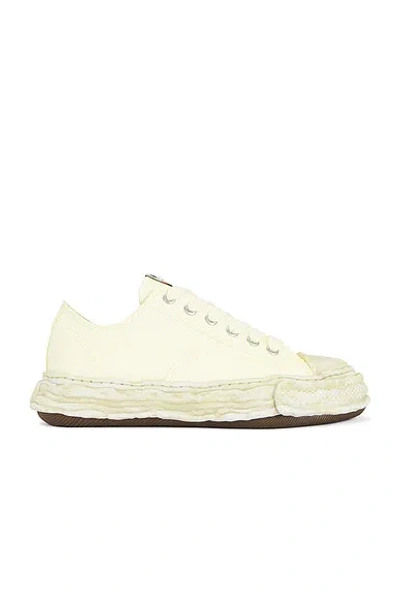 MIHARAYASUHIRO PETERSON 23 ORIGINAL SOLE CANVAS GARMENT DYE LOW TOP SNEAKER