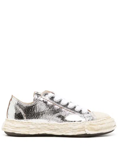 Miharayasuhiro Peterson 23 Original Sole Chunky Sneakers In 金属色