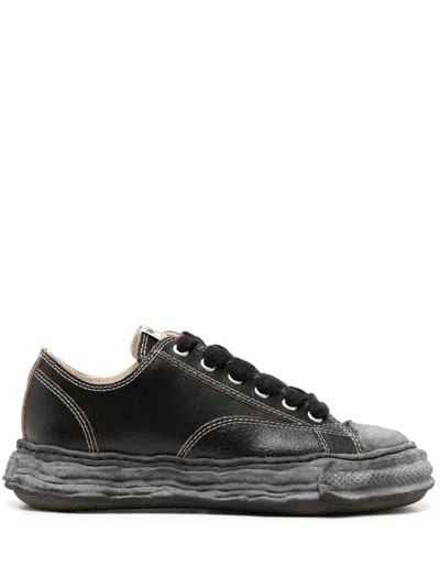 Miharayasuhiro Peterson 23 Original Sole Chunky Sneakers In 黑色
