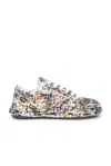 Miharayasuhiro Maison Mihara Yasuhiro Peterson23 Og Sole Sputtering Paint Canvas Sneaker In White