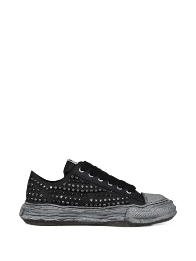 Miharayasuhiro Peterson 23 Studded Sneakers In Black