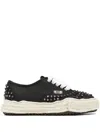 Miharayasuhiro Baker Og Sole Studded Canvas Low-top Sneaker In Black