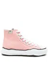 Miharayasuhiro Peterson Cotton-canvas Sneakers In 粉色