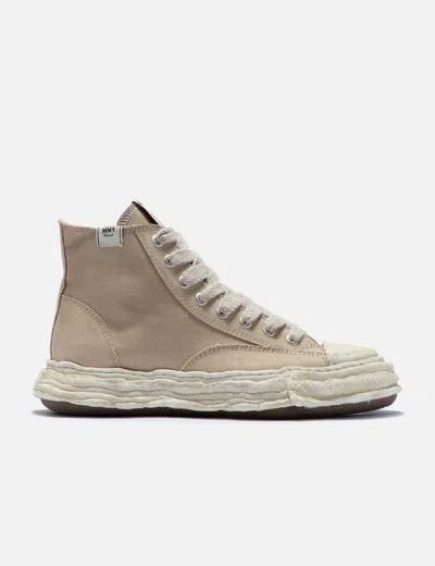 Miharayasuhiro Peterson High Top Sneakers In Brown