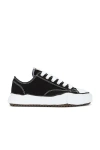 Miharayasuhiro Maison Mihara Yasuhiro Hank Low Original Sole Leather Low-top Sneaker Shoes In Black