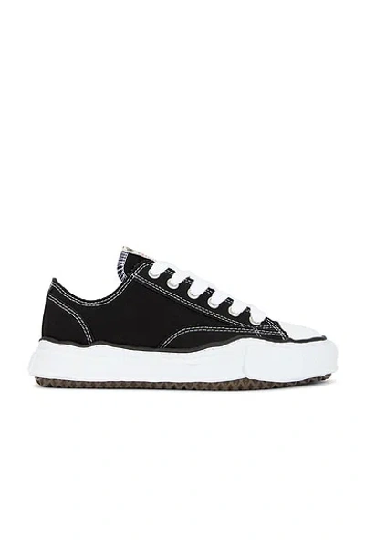 Miharayasuhiro Peterson Low Original Sole Canvas Low-top Sneaker In Black