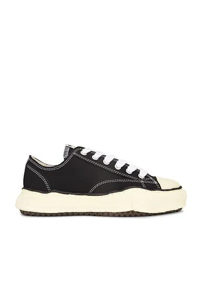 Miharayasuhiro Maison Mihara Yasuhiro Peterson 23 Low/original Sole Canvas Low-top Sneakers In Black