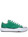 Miharayasuhiro Peterson Canvas Low-top Sneakers In Green