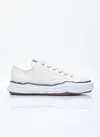 Miharayasuhiro Maison Mihara Yasuhiro Original Sole Canvas Low Sneaker In White