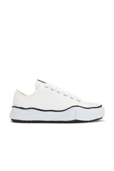 Miharayasuhiro Peterson Original Sole Canvas Low-top Sneaker In White