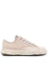 Miharayasuhiro Hank Canvas Lace-up Sneakers In Neutrals