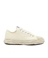 Miharayasuhiro Original Sole Garment Dyed Canvas Low-top Sneaker In White