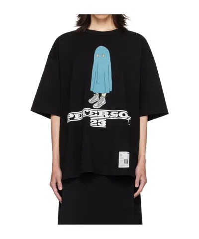 Miharayasuhiro Peterson23 Cotton T-shirt In Black