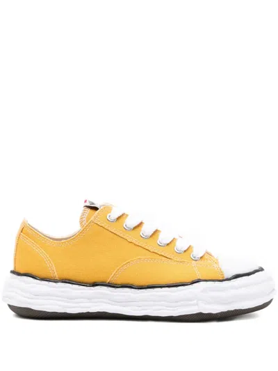 Miharayasuhiro Peterson23 Low-top Sneakers In Yellow