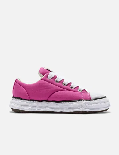Miharayasuhiro Peterson23 Og Sole Padded Canvas Low-top Sneaker In Pink