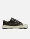 Miharayasuhiro Peterson23 Og Sole Washed Denim Low-top Sneaker In Black