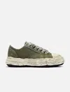 Miharayasuhiro Peterson23 Og Sole Washed Denim Low-top Sneaker In Green