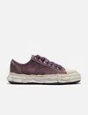 Miharayasuhiro Peterson 23 Og Sole Washed Denim Low Sneakers In Purple