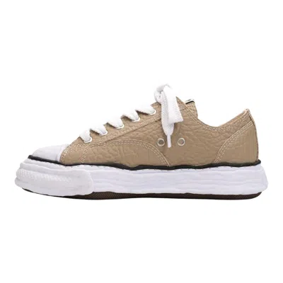 Miharayasuhiro Peterson23 Original Sole Monster Leather Low-top Sneaker In Brown