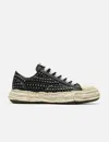 Miharayasuhiro Peterson23 Original Sole Studded Canvas Low-top Sneaker In Animal Print