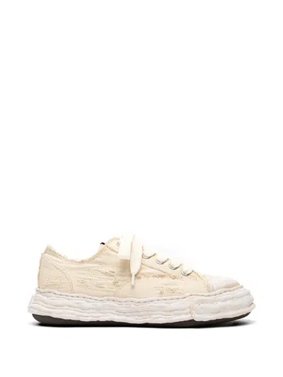 Miharayasuhiro Peterson23 Ripped Overdye Sneakers In Multi