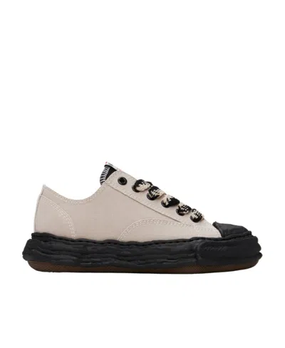 Miharayasuhiro Petterson Canvas Sneakers In Black