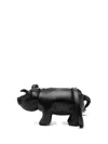 Miharayasuhiro Pig Messenger Bag In Black