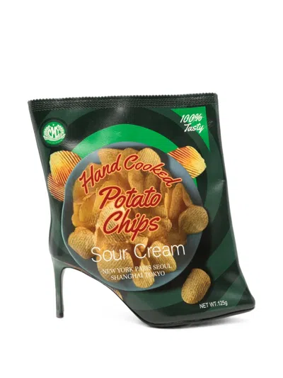 Miharayasuhiro Potato Chips Pack Boots In Green