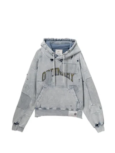 Miharayasuhiro Printed Hoodie In Gray