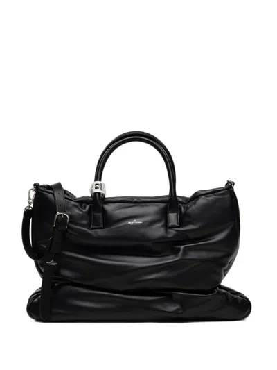 Miharayasuhiro "pucker" Puffer Tote Bag In Black