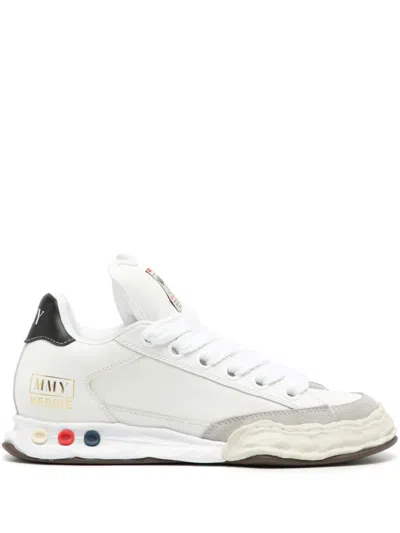 MIHARAYASUHIRO PUFFER OG SOLE "WHITE" SNEAKERS