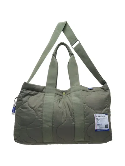 Miharayasuhiro Quilted Tote Bag In Green