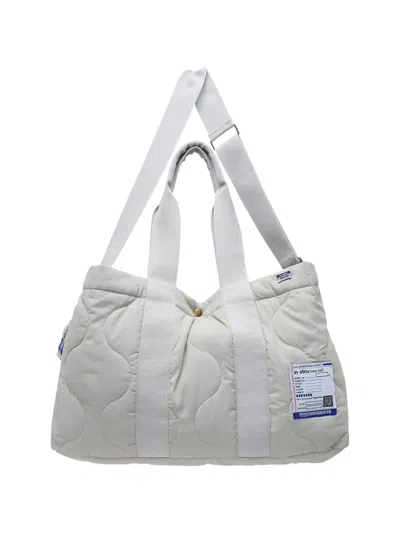 Miharayasuhiro Quilted Tote Bag In White