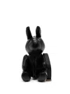 Miharayasuhiro Rabbit Shoulder Bag In Black