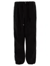 Miharayasuhiro Ripstop Parachute Trousers Black In Black