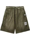 Miharayasuhiro Repair Shorts In Green