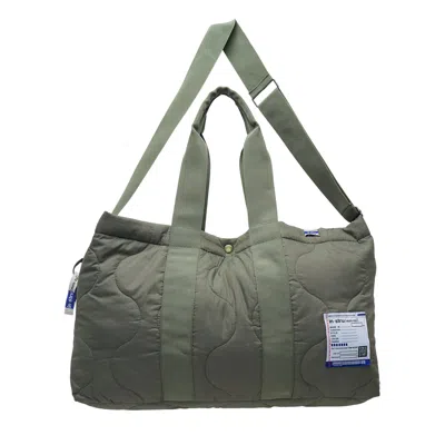 Miharayasuhiro Ripstop Quilt 2 Way Bag In Green