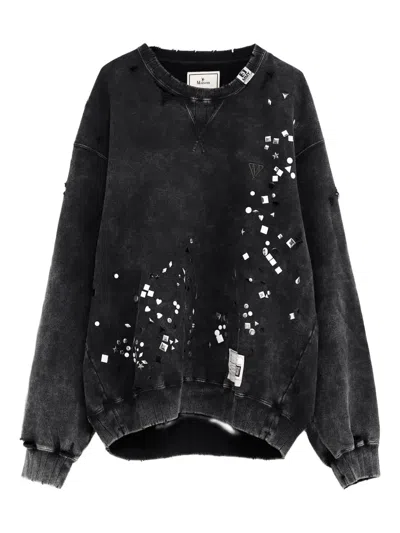 Miharayasuhiro Round-neck Sweater In Black